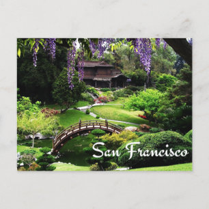 Botaniska trädgårdar, San Francisco Kalifornien, U Vykort