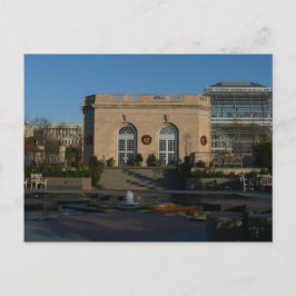 Botaniska trädgårdar vid jul i Washington DC Helg Vykort