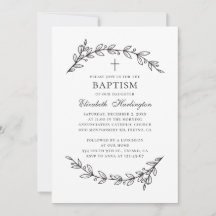 Botaniska trädgården. Elegant svartvit baptism