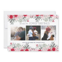 Botaniska trädgården glatta hälsning | Fotokort