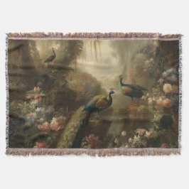 Botaniska: tre fredsockar i engelska trädgården filt