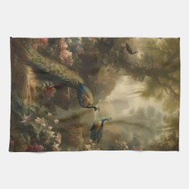 Botaniska: tre fredsockar i engelska trädgården kökshandduk