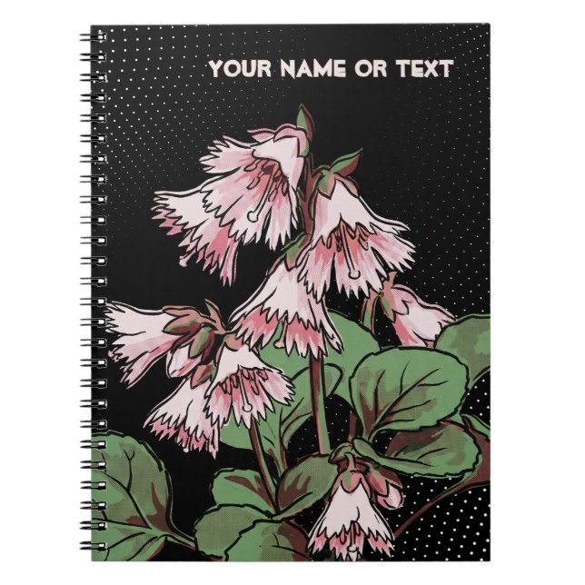 Botaniska utkanter: Nipponbells Popkonst Anteckningsbok (Framsidan)