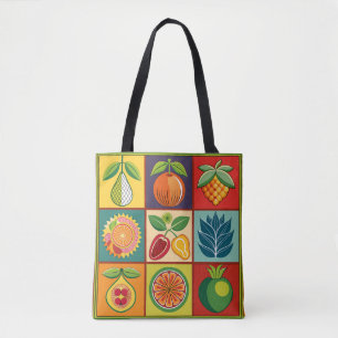 Botaniska utsädespaket Quilt Tygkasse