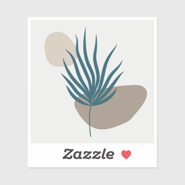 Botaniska väggkonst klistermärken (Ark)