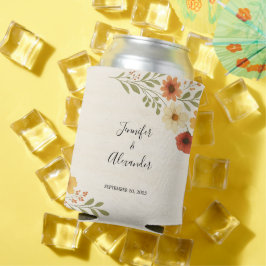 Botaniska vattenfärgblommor boho Bröllop