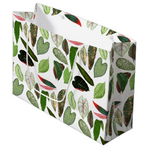 Botaniska vattenfärgsVintagen Greenery Lövs