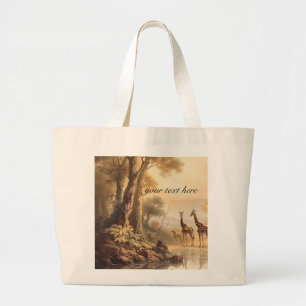 botaniska vintagar, anpassade jumbo tygkasse