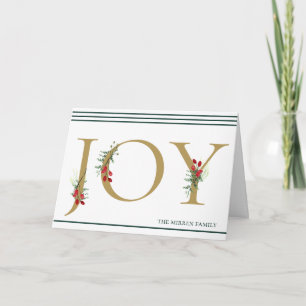 Botaniskt adresserat joy-mappat foto-Helgdag-kort Helgkort