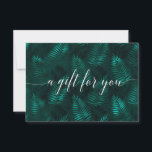 BOTANISKT AFFÄRSINTYG<br><div class="desc">Nära dina kunder i naturens lugnande beskaffenhet med det botaniska temade redigerbara presentkortet för eleganten. Med en bakgrund i grönten som är försedd med detaljerade fern löv, utstrålar denna design lugn och sofistikering - perfekt för företag i hälsa, skönhet eller spa-industrier. Dess mångsidiga stil kompletterar tjänster som massageterapi, skinkbehandling och...</div>