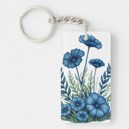 Botaniskt akrylnyckelband | Boho Naturälskare Pres