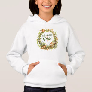 Botaniskt akvarell blomsterkrans Inspirerande  T Shirt