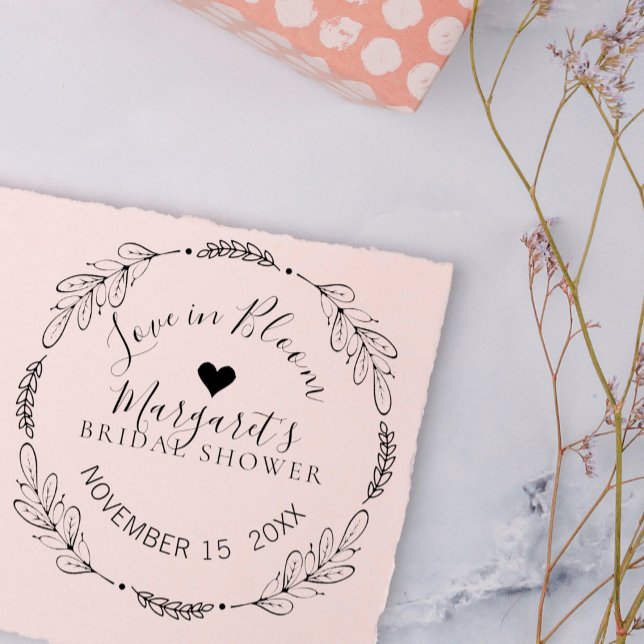 Botaniskt andedräkt Kärlek i Möhippan Bloom Stämpel (Skapare uppladdad)