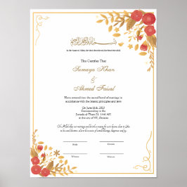 botaniskt avtal mellan ram nikkah poster
