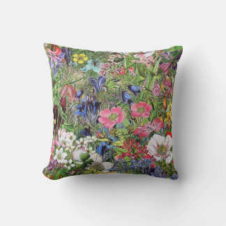 Botaniskt Bloom Nature Wildblomma Kudde