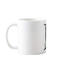 Botaniskt Brev "B", naturinspirerad monogramkonst