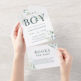 Botaniskt Brev babyskor | Bokar för Baby