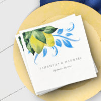 Botaniskt citron Bröllop Bord Decor