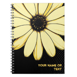 Botaniskt dagbräckning: Osteospermum 'Buttermilk'  Anteckningsbok