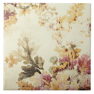 Botaniskt dekorkeramiskt plattor för Vintage av Co Kakelplatta