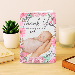 Botaniskt Doula Tackkort | Från nya överordnade