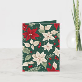 Botaniskt elegance julklapp med klapp kort