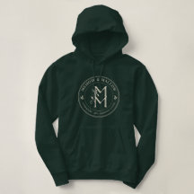 Botaniskt emblem hoodie