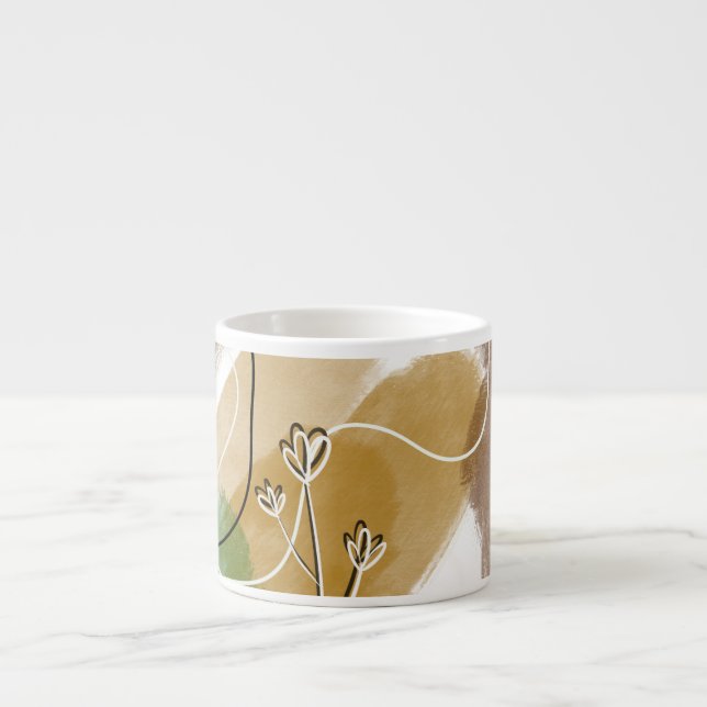 Botaniskt extraherat jord Tone Espressomugg (Framsidan)