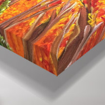 Botaniskt Fält - om Canvas Painting