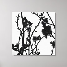 Botaniskt fotografi av Almond Träd Outline Blommig