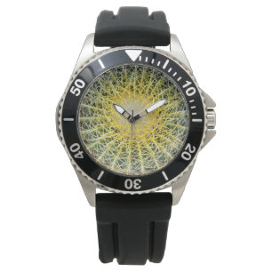 Botaniskt globe Cactus Plant Photo Armbandsur