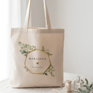 Botaniskt Guld Brudtjänst Tygkasse