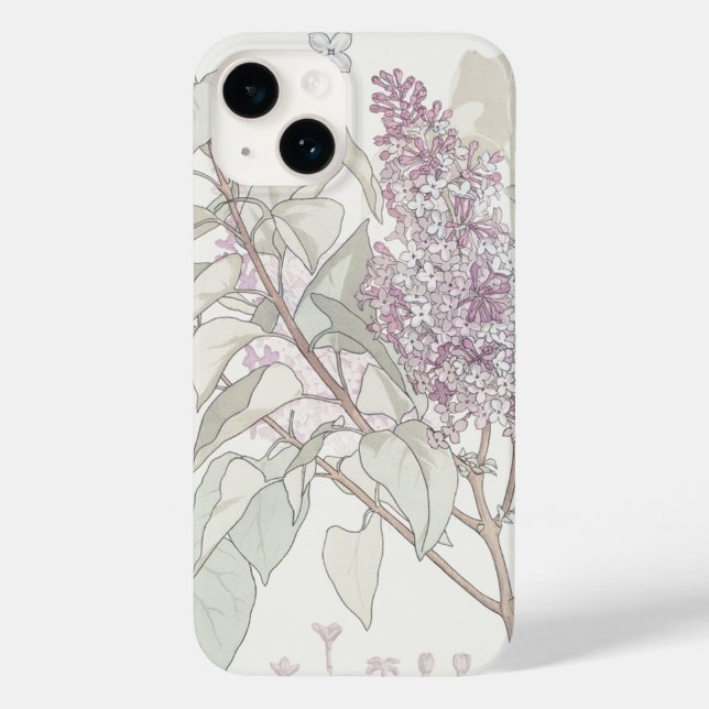 Botaniskt Illustration of Lilac — (Baksida)