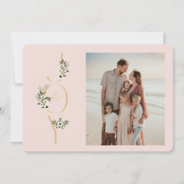 Botaniskt jullkort julkort