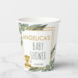 Botaniskt jungle Safari Lejon babyskor