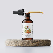 Botaniskt kanel Essential Oils Watercolor