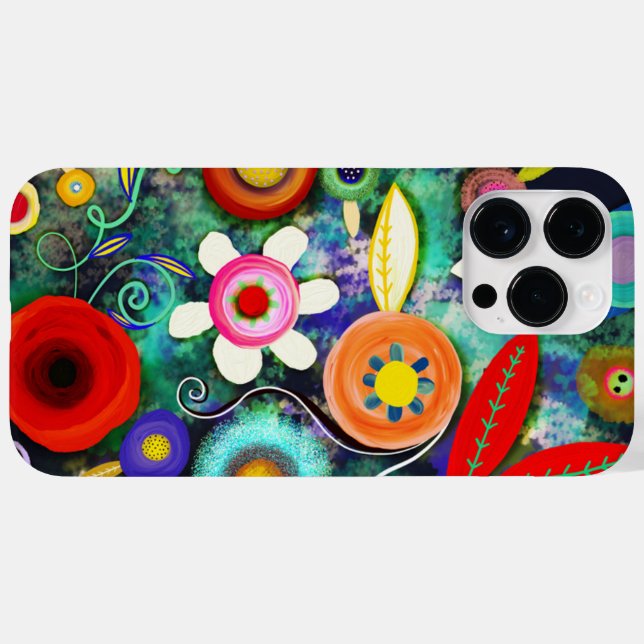 Botaniskt målad konst (Baksida (horisontell))