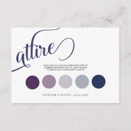 Botaniskt månljus | Gotham Blommigt Bröllop Attire Tilläggskort