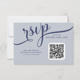 Botaniskt månljus | Gothic Blommigt Bröllop OSA Kort