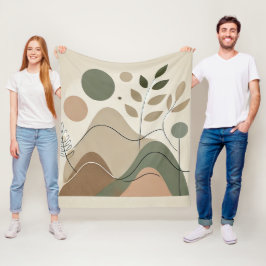 Botaniskt minimum Fleece Blanket