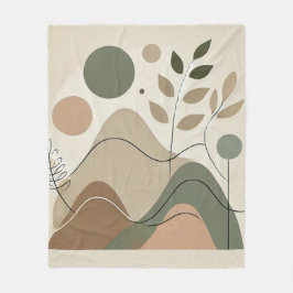 Botaniskt minimum Fleece Blanket