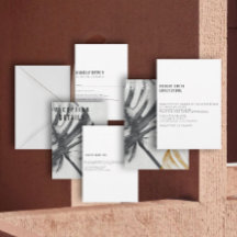 Botaniskt modernt bröllop: samling II