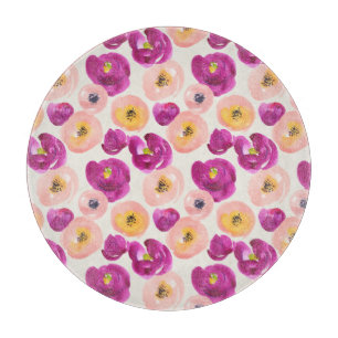 Botaniskt mönster för vattenfärg