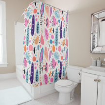 Botaniskt Mönster Pastel BOHO-Chic