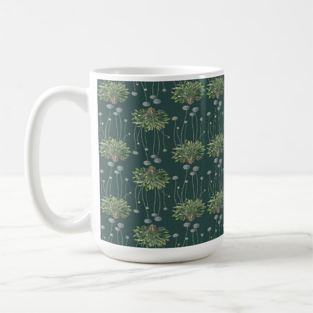 Botaniskt motiv-mugg kaffemugg (Vänster)