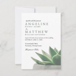 Botaniskt ockult trädgård| Bröllopsinbjudan Inbjudningar