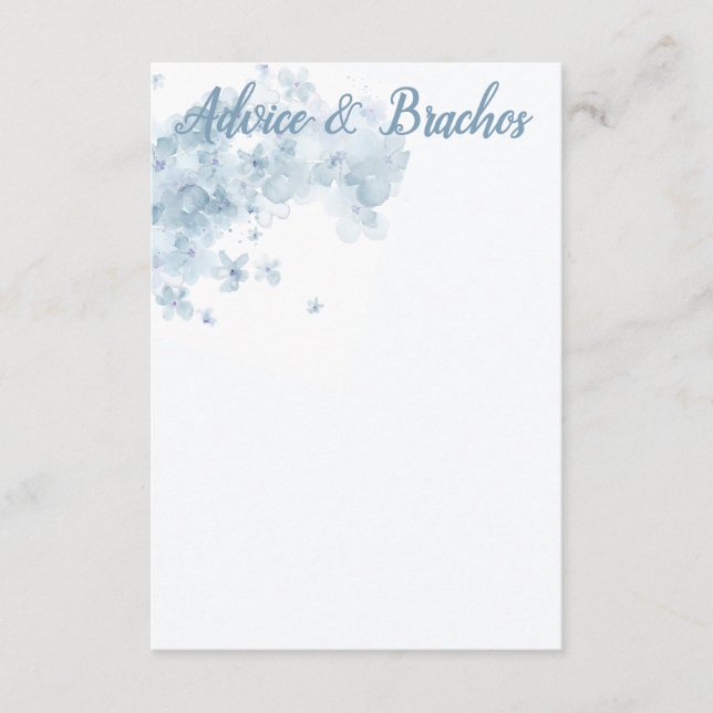 Botaniskt Sheva Brachos rådkort Tilläggskort (Framsida)