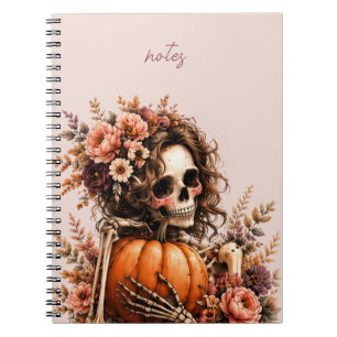 Botaniskt Skelett Journal Anteckningsbok