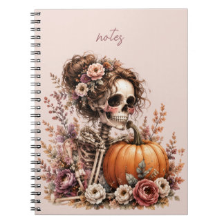 Botaniskt Skelett Journal Anteckningsbok