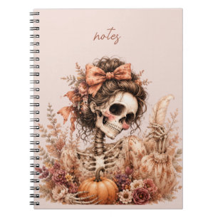 Botaniskt Skelett Journal Anteckningsbok